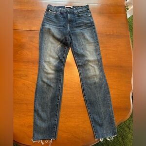 7 For All Mankind b(air) high waist ankle skinny